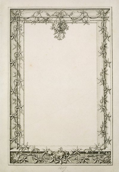 Bordure décorative, 1809 - Philipp Otto Runge